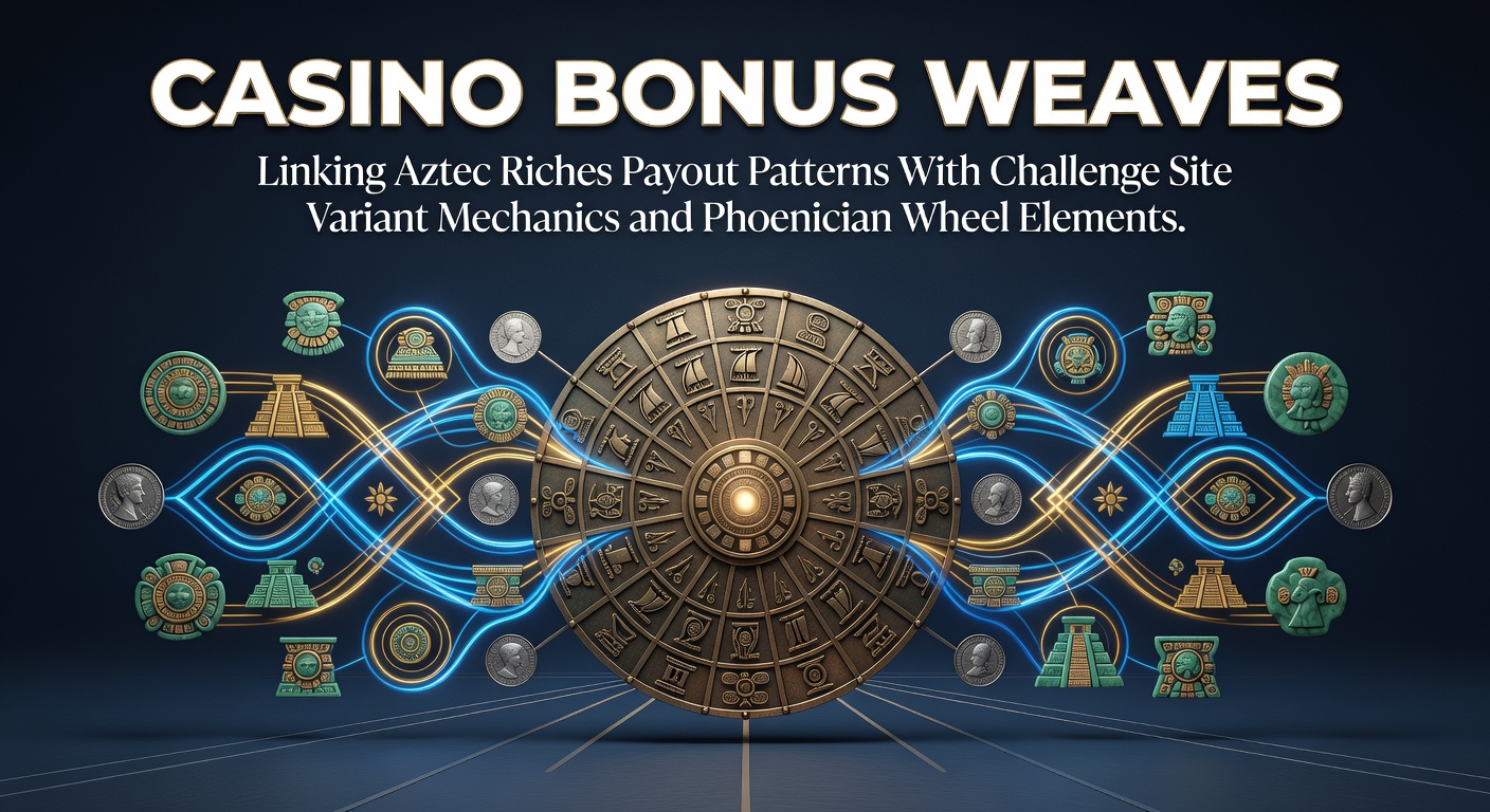 Casino bonus weaves connecting Aztec Riches payouts with Challenge site variants and Phoenician Wheel mechanics in online gaming environments