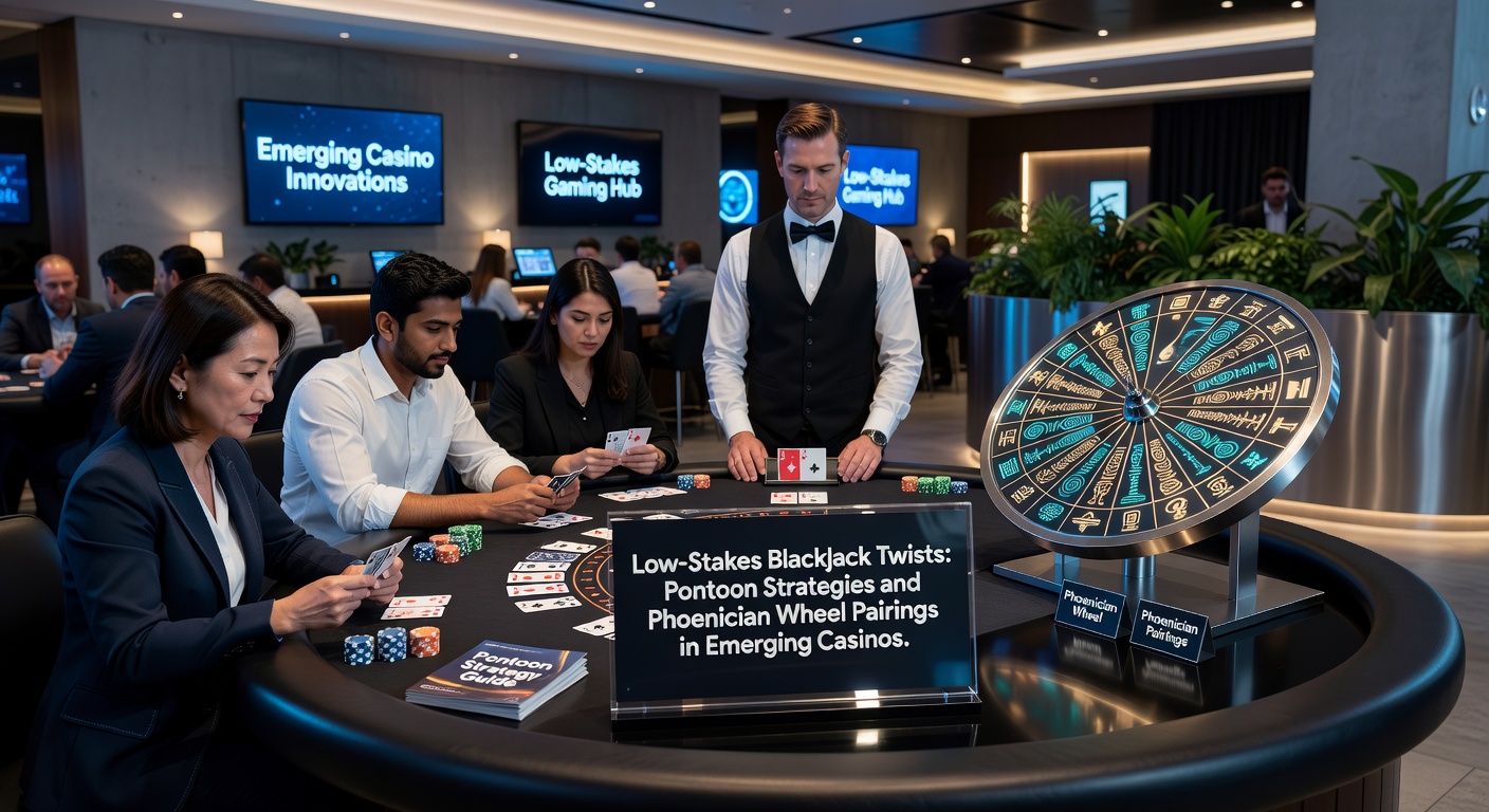 Players engaging in a lively low-stakes Spanish 21 game at a modern online casino interface, cards fanned out on a vibrant digital table