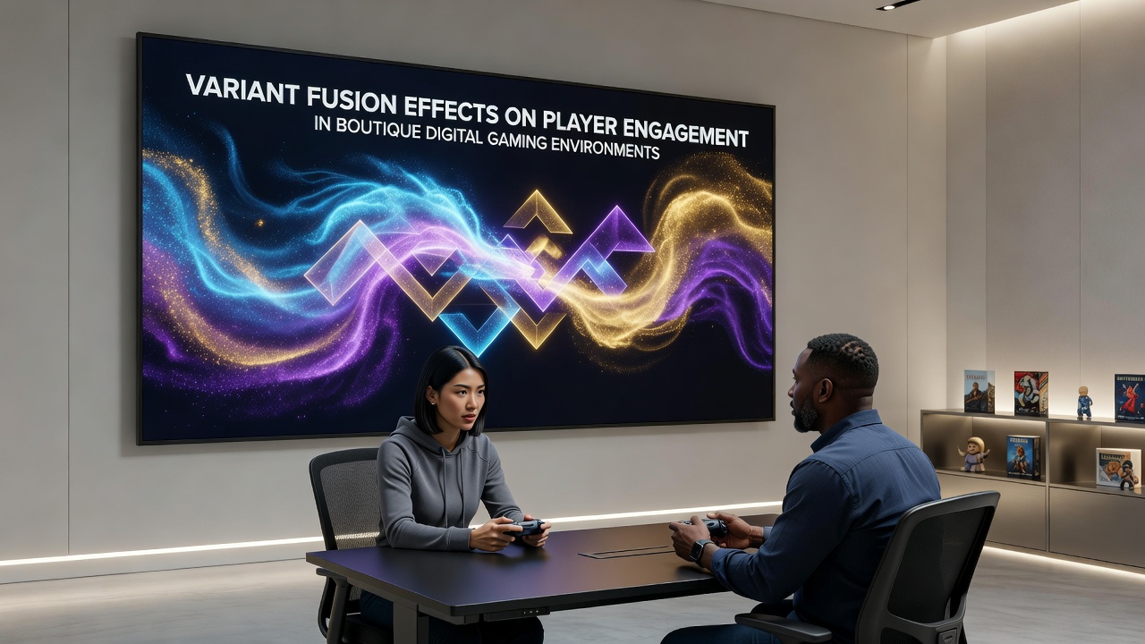 Player engagement statistics displayed on a boutique digital gaming dashboard