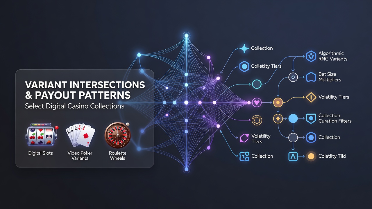Analytics dashboard displaying payout patterns across interconnected casino game variants